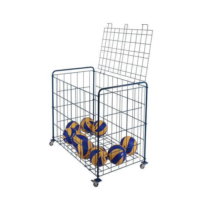 Wózek na piłki i sprzęt sportowy 108x98x66 składany, zamykany