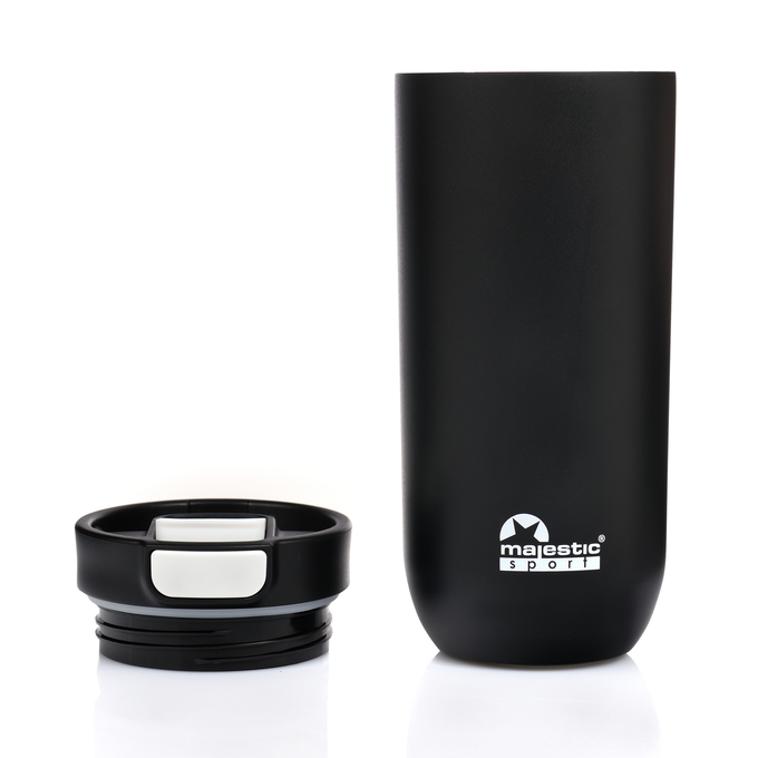 Zestaw dla dwojga - Kubek termiczny Majestic Sport Bullet 540 ml czarny i fuksja
