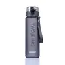 Butelka tritanowa z imieniem - Majestic Sport Missouri 560 ml szara - z grawerem