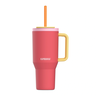 Kubek termiczny ze słomką teleskopową Kambukka Rio 950 ml Pink Papaya
