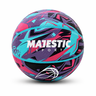Piłka do koszykówki Majestic Sport Galaxy fioletowa r. 5