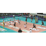 Siatka do siatkówki HUCK turniejowa 4 mm z linką kevlarową (FIVB)