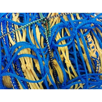 Siatka do bramki 5x2 PE 3 mm 80/150 żółto-niebieska