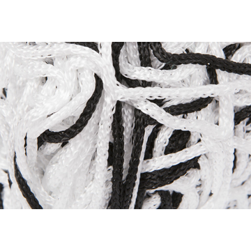 Siatka do bramki 5x2 PP/b 4 mm 80/150 biało-czarna