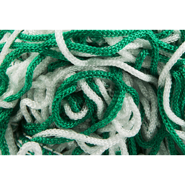 Siatka do bramki 5x2 PP/b 4 mm 80/150 biało-zielona