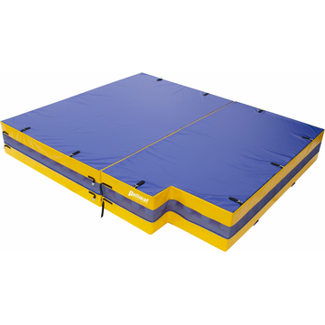 Zeskok do skoku wzwyż treningowy 200x120x80 cm z kołderką (10)