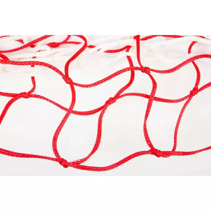 Siatka do bramki 5x2 PE 3 mm 80/150 biało-czerwona