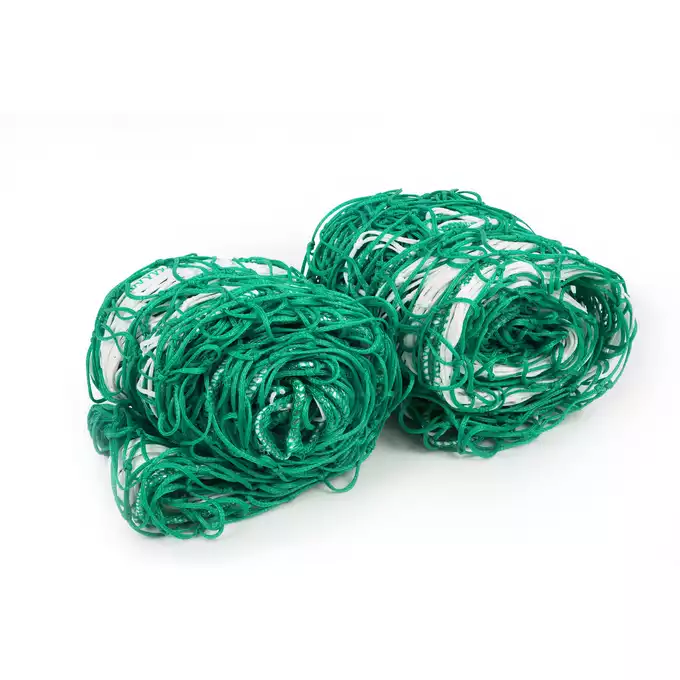 Siatka do bramki 5x2 PE 3 mm 80/150 biało-zielona