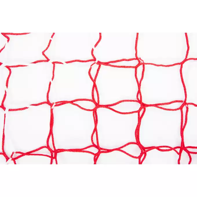 Siatka do bramki 5x2 PP/b 4 mm 80/150 biało-czerwona
