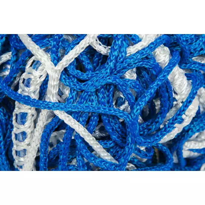 Siatka do bramki 5x2 PP/b 4 mm 80/150 biało-niebieska