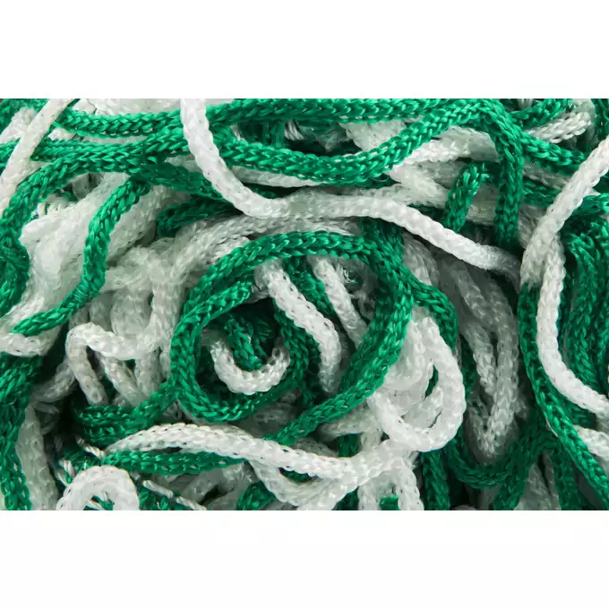 Siatka do bramki 5x2 PP/b 4 mm 80/150 biało-zielona