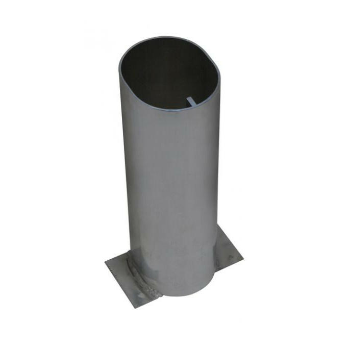 Tuleja aluminiowa do profilu 123x103 mm