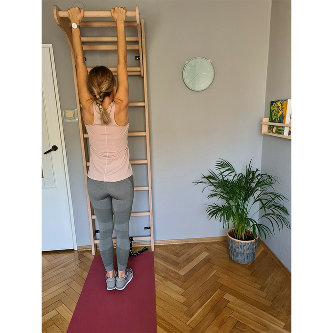 Drabinka gimnastyczna wielofunkcyjna BenchK 111 + A204