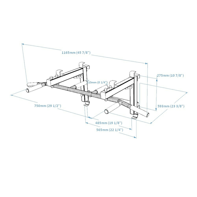 Drążek do podciągania BenchK Pull Up Bar PB3B