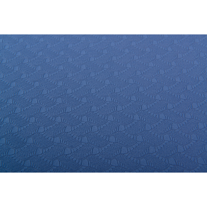 Mata do ćwiczeń Majestic Yoga 183x61x0,6 cm niebieska
