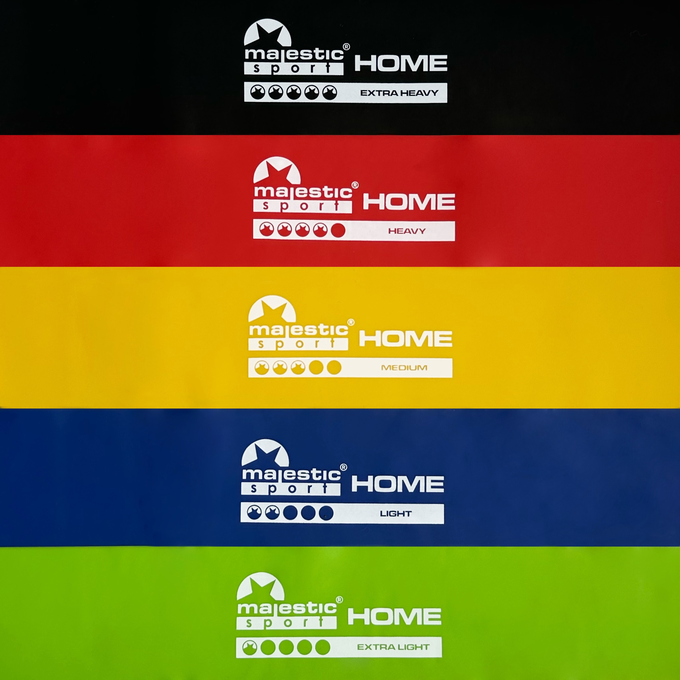 Zestaw gum do ćwiczeń HOME MINI BAND 5 sztuk z woreczkiem