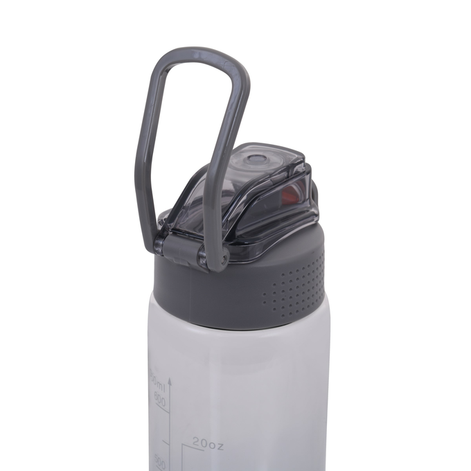 Butelka na wodę Casno Tennessee Clear 750 ml szara