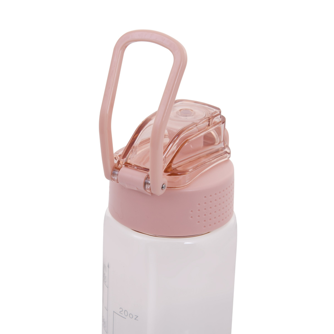 Butelka tritanowa Casno Tennessee Clear 750 ml różowa