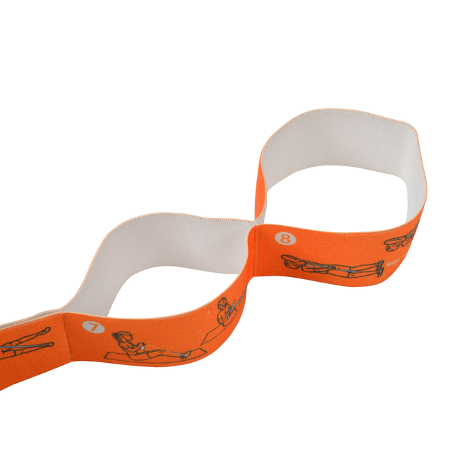 Guma do ćwiczeń Majestic Yoga Band pomarańczowa