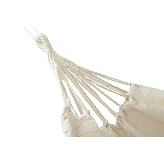 Hamak ogrodowy BOHO Majestic Sport 200x150 cm beżowy