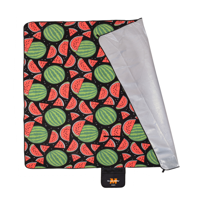 Koc piknikowy Majestic Sport 200x200 cm arbuzy