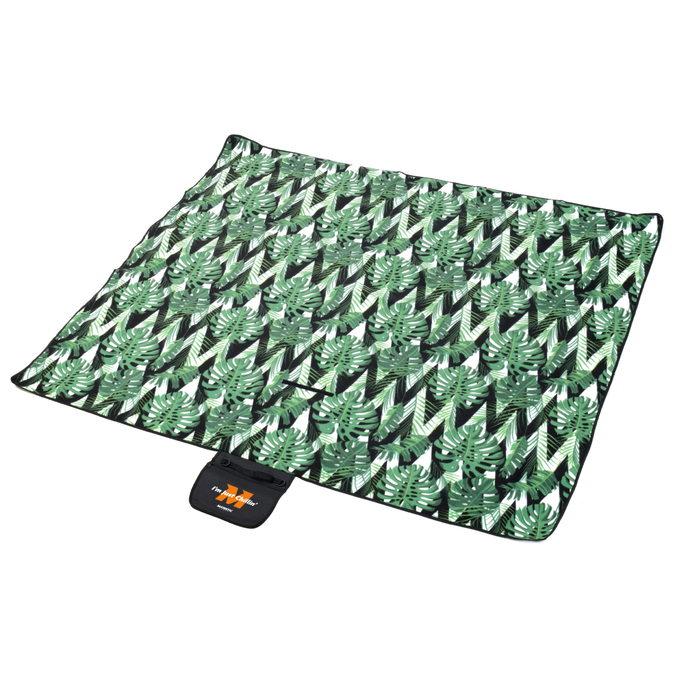 Koc piknikowy Majestic Sport 200x200 cm monstera