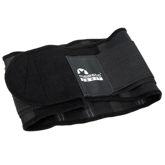 Pas neoprenowy wyszczuplający Majestic Sport czarny