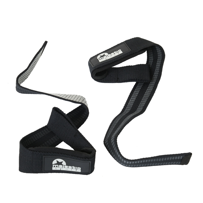 Paski treningowe Majestic Sport czarno szare