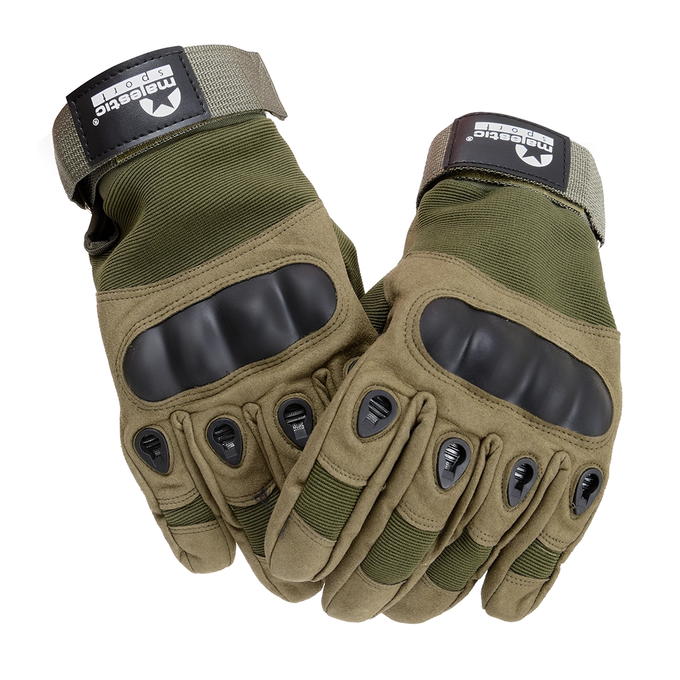 Rękawice taktyczne Majestic Sport zielone