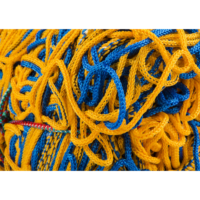 Siatka do bramki pełnowymiarowej 7,32x2,44 m głębokość 80/200 cm PP 4 mm