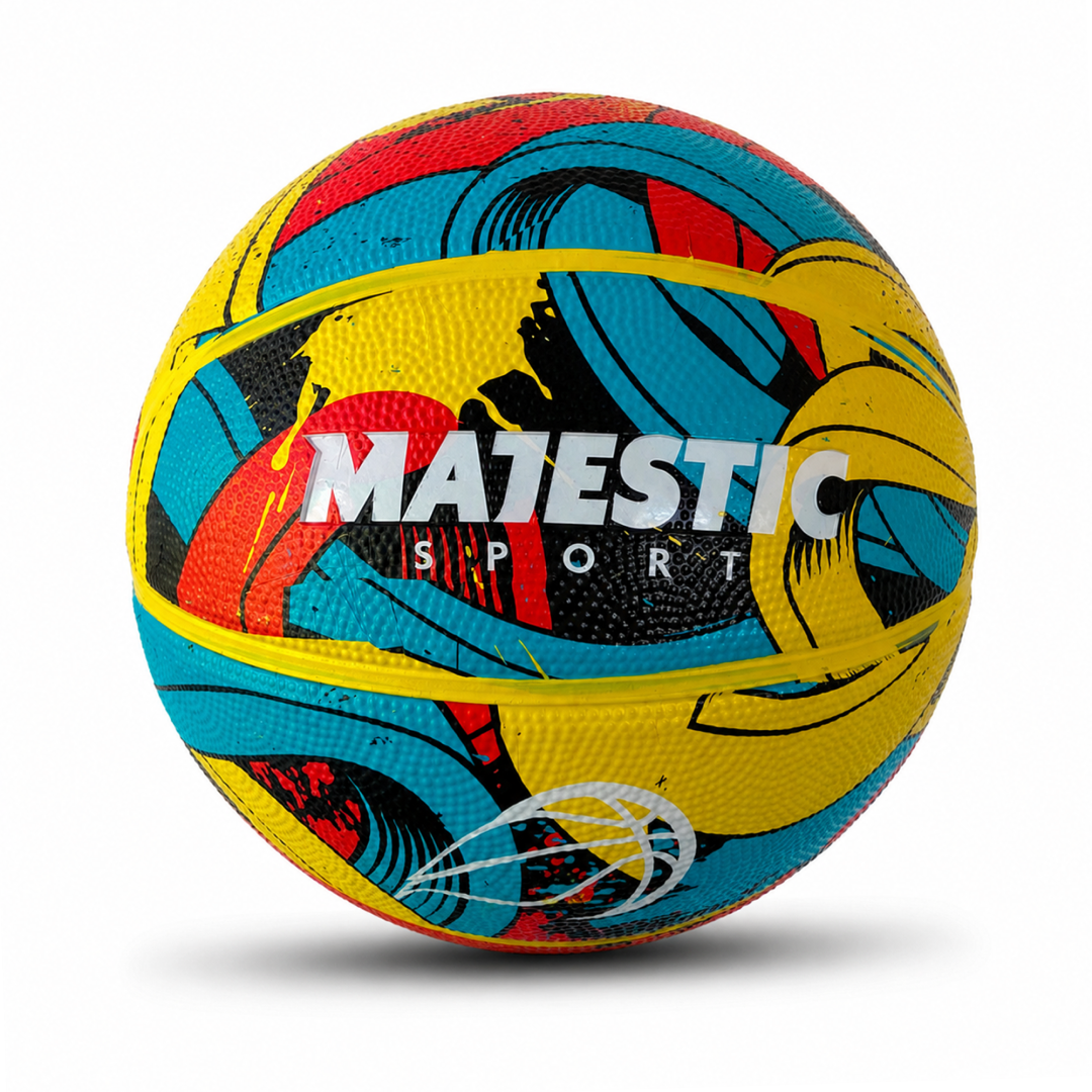 Piłka do koszykówki Majestic Sport Arrow multicolor r. 5