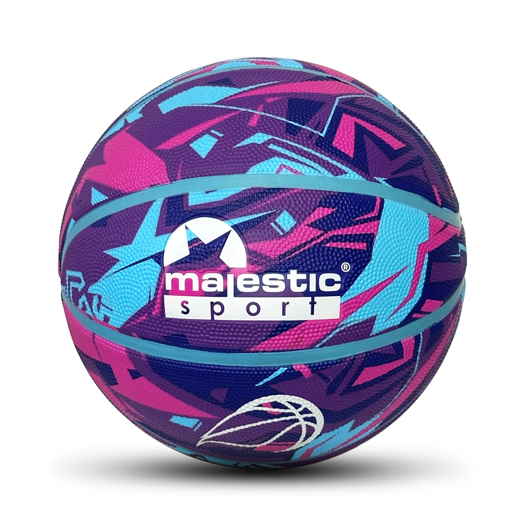 Piłka do koszykówki Majestic Sport Galaxy fioletowa r. 7