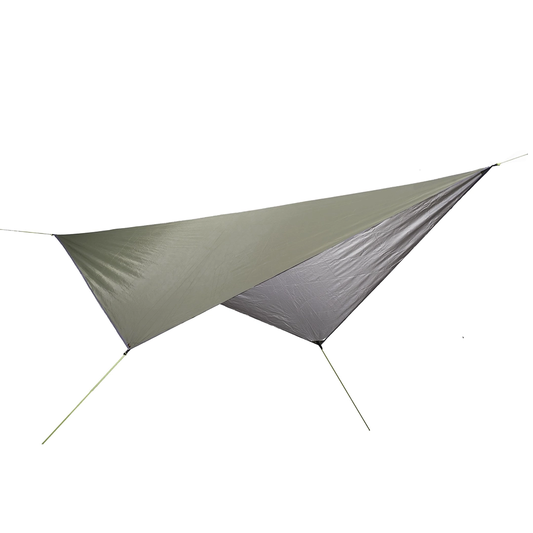 Tarp turystyczny UMBRA Majestic Sport 360x280 cm ciemnozielony