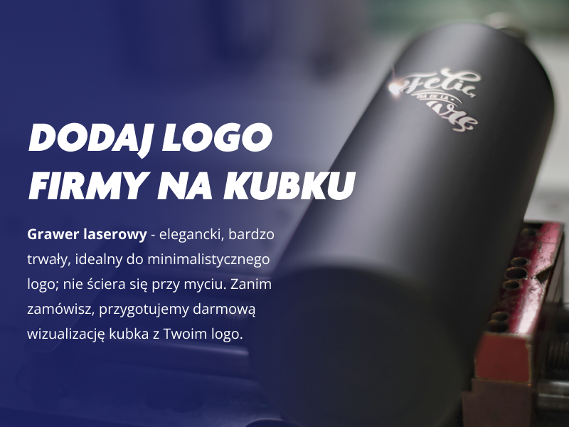 Kubki i butelki termiczne z logo firmy - personalizacja Majestic Sport
