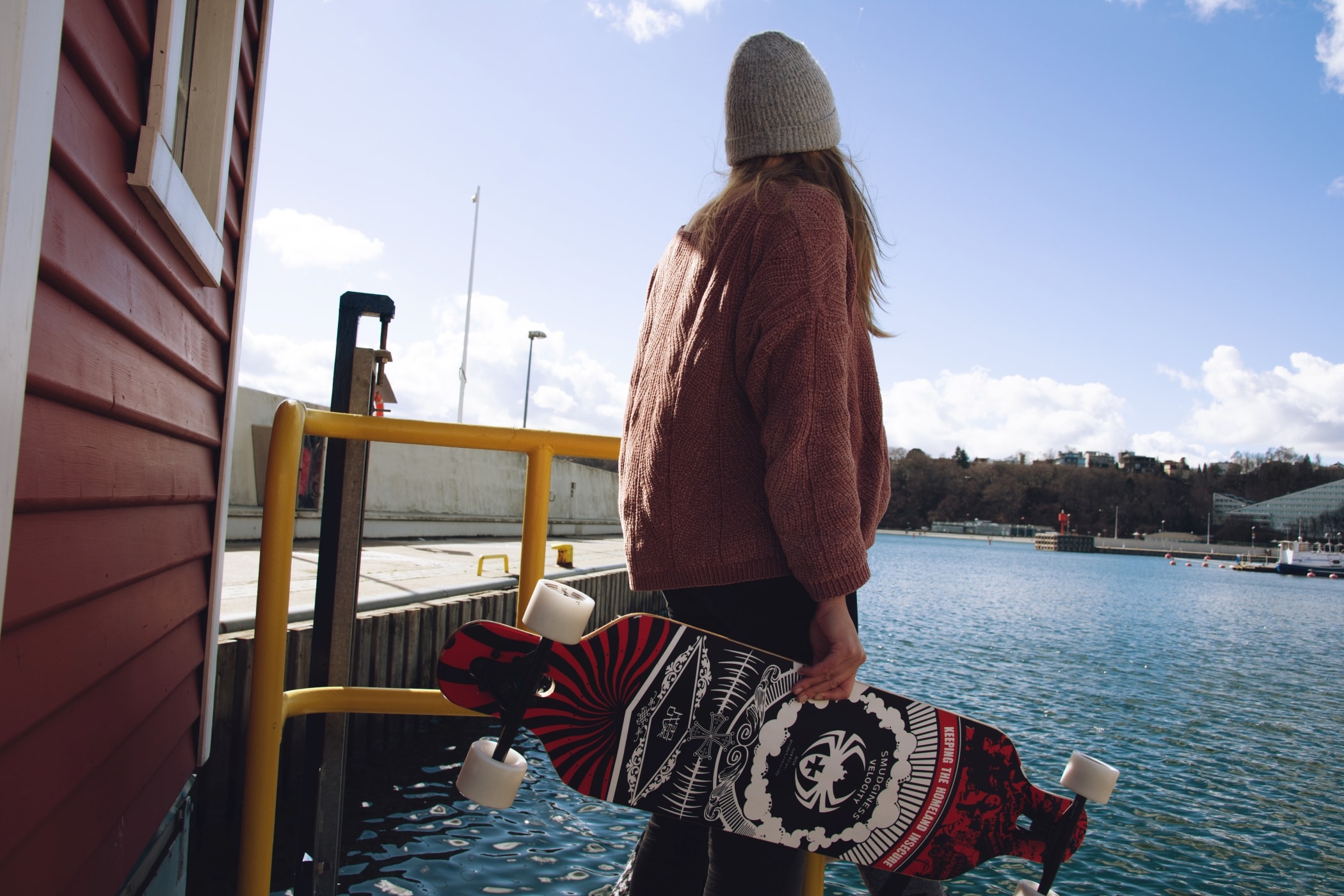 Longboardem w piękny rejs